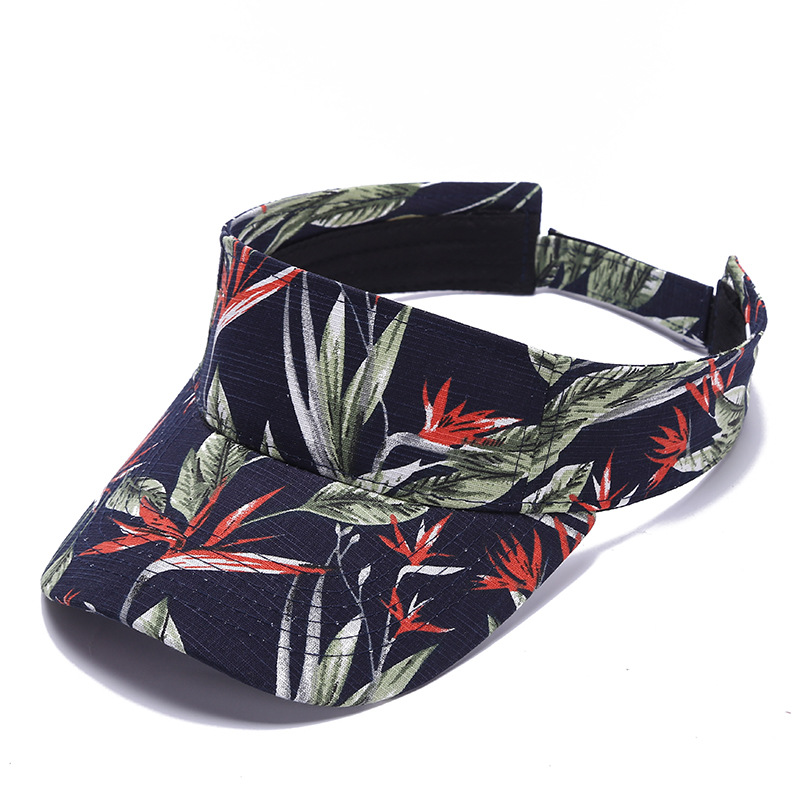 Unisex Vintage Style Flower Curved Eaves Sun Hat display picture 2