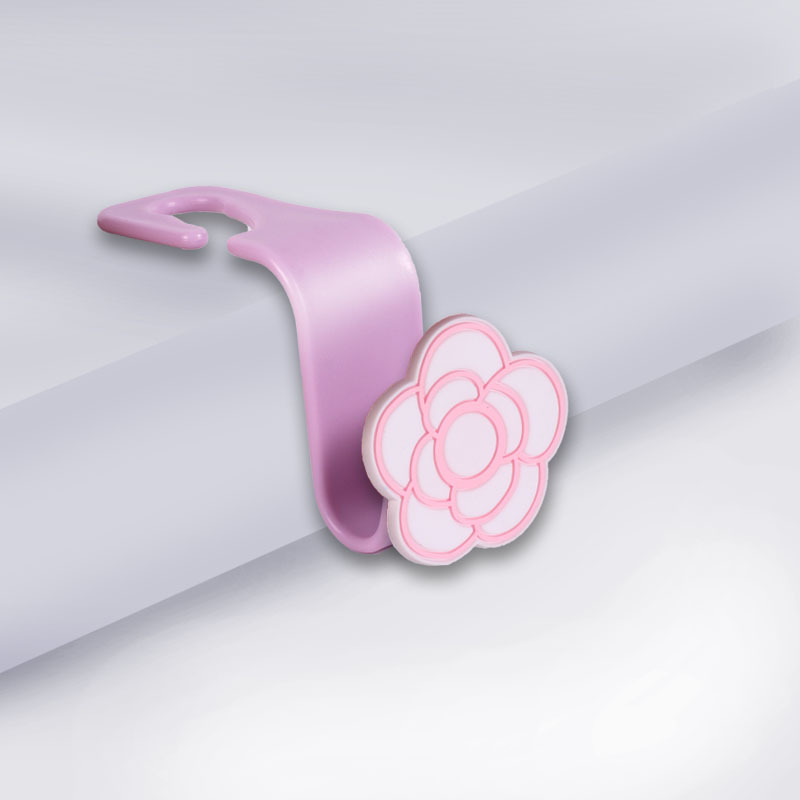 Meiyesi suministros de decoración de automóviles silla trasera gancho de coche celebridad de Internet hermoso gancho de dibujos animados suministros de la serie de almacenamiento
