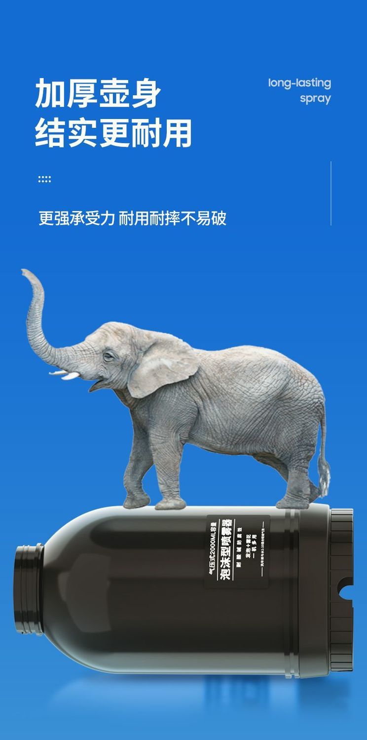 Car Wash Foam Spray Bottle Car Wash Liquid Special Tool Pa High Pressure Spray Foam Household Handheld Spray Car Wipe