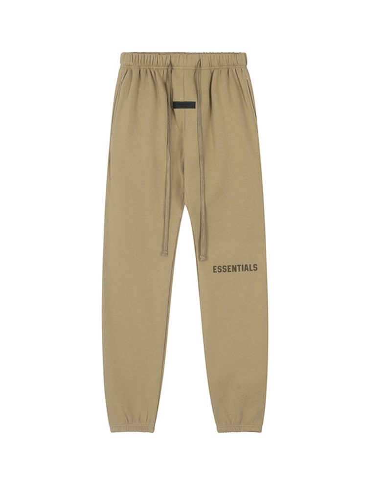 FOG ESSENTIALS Pantalones de impresión de flojo para hombres y mujeres americanos de alta calle sueltos y casuales zapatos de moda
