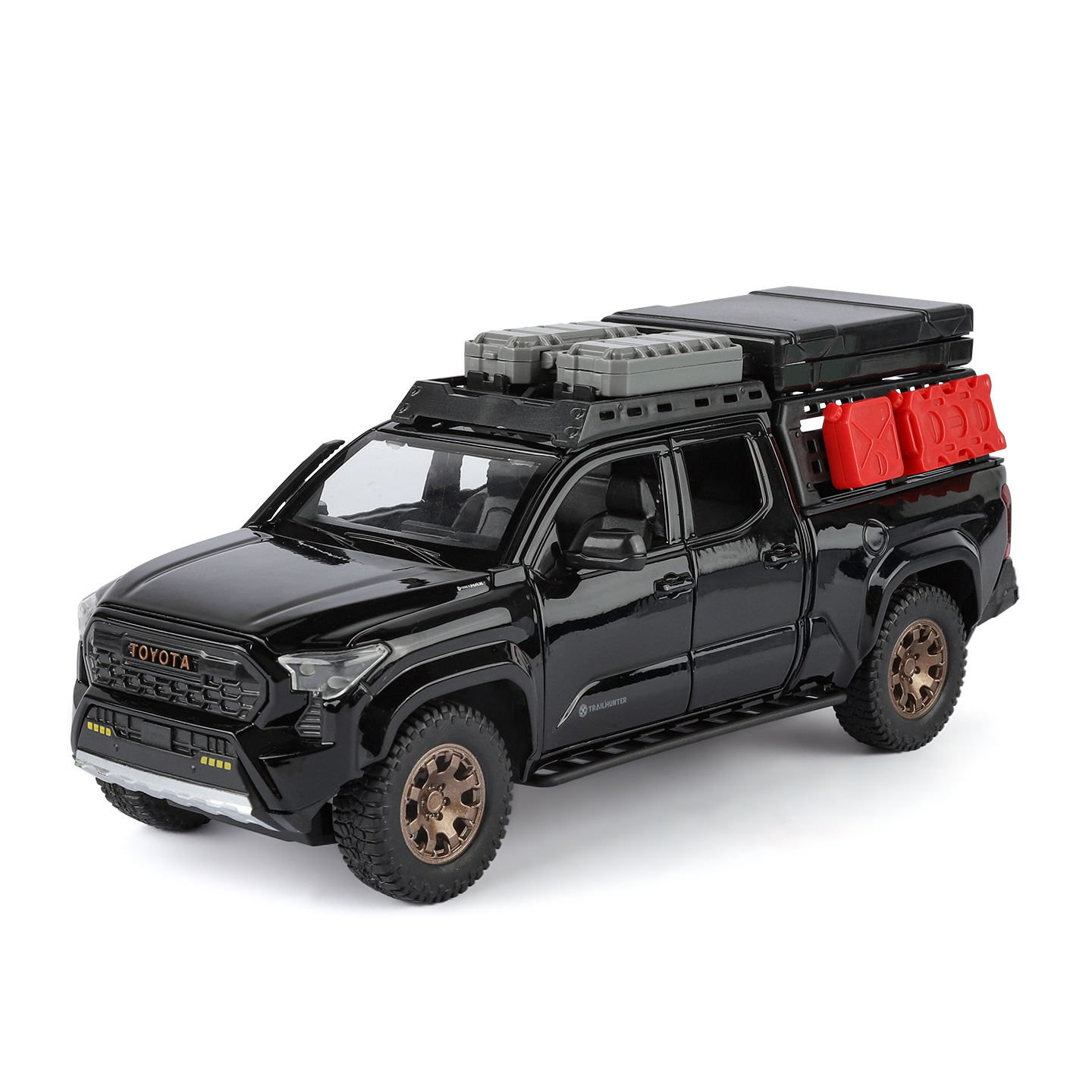 Auténtico autorizado 1: 24 Takuma tienda de campaña modelo de SUV de aleación Echo sonido y luz juguetes interactivos para padres e hijos