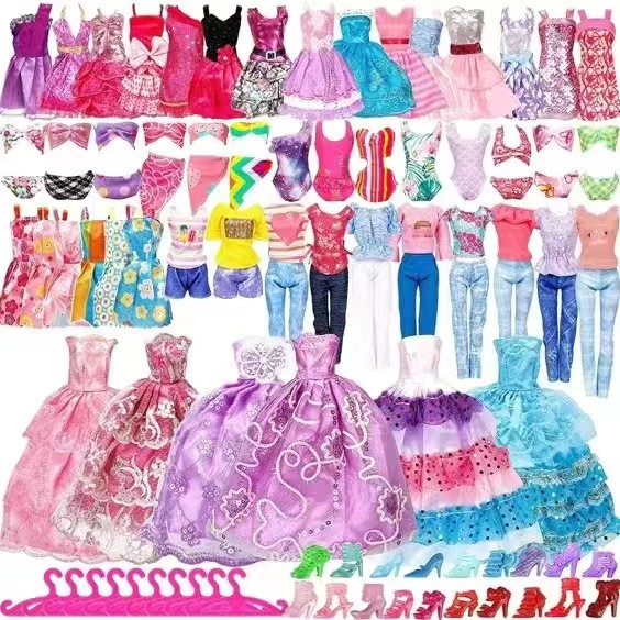 Amazon 30cm Dress-up Doll Girls' Clothes, Cross-border Toys, Princess Accessories, Wedding Dress, Doll Clothes and Accessories