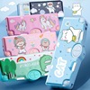 Universal high quality children's double-layer capacious pencil case for kindergarten, 2023 collection