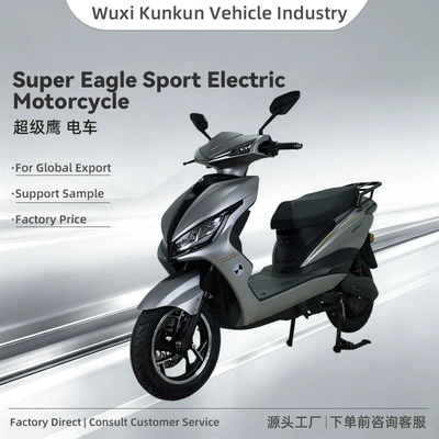 Super Eagle electric motorcycle, a long-range, three-wheeled electric vehicle designed for adult commuting and cross-border transportation (Elektrikli motosikletlər)