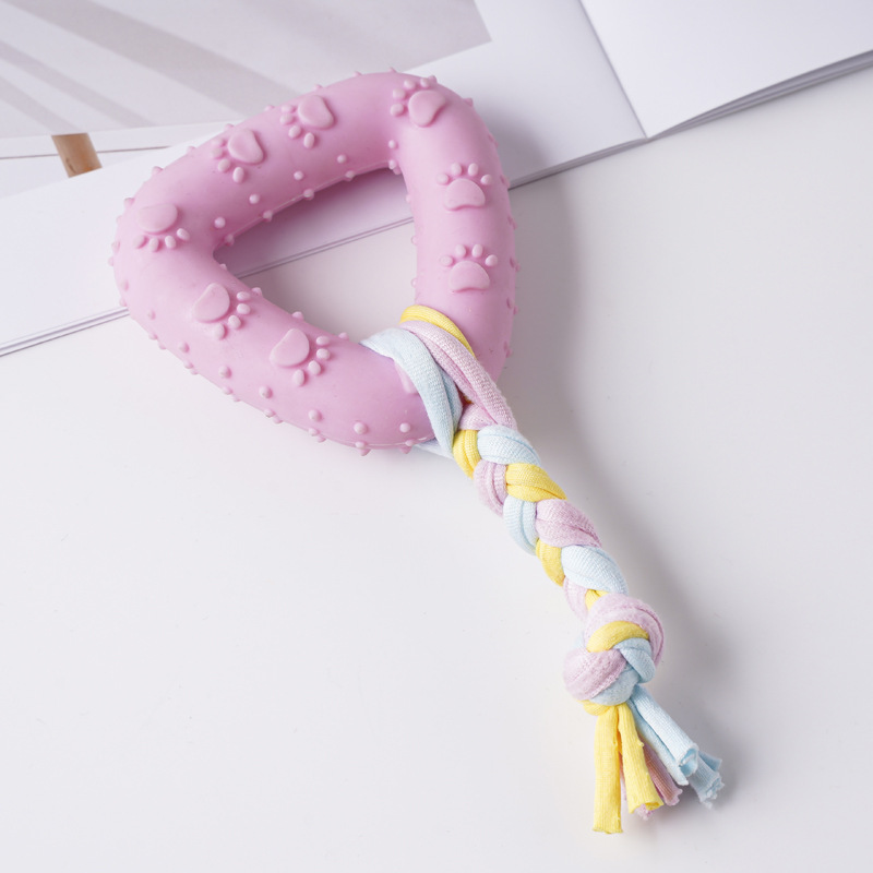 Términos de tela triangular rosa, 58g, aproximadamente 18cm.