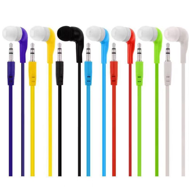 Aviation Prison Headphones Direct Plug-In In-Ear Mp3 Mp4 Headphones Manufacturer Wholesale Small Flat Headphones in Stock Aviation Prison Headphones Direct Plug-In In-Ear Mp3 Mp4 Headphones Manufacturer Wholesale Small Flat Headphones in Stock