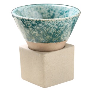Boiled Tea Cup Japanese Stoneware Tea Cup Cross-border Explosions Ceramic Mug Vintage Water Cup Tapered Coffee Cup