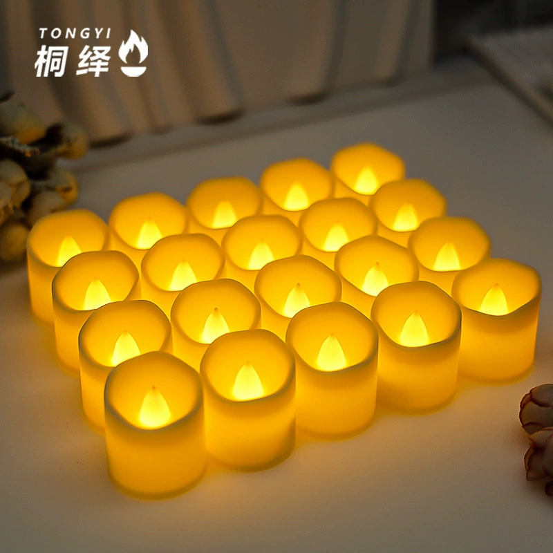 Прямые продажи с фабрики, имитирующая бездымная свеча, светодиодная цифровая свеча, волнистый рот, качели, романтическое предложение, макет сцены