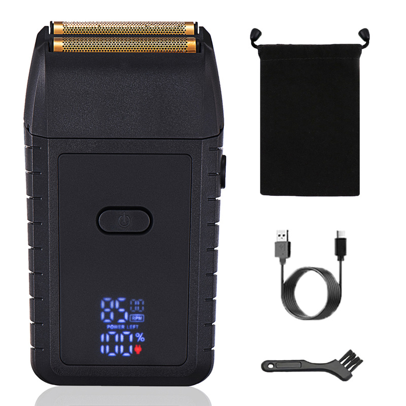 Men's Foil Shaver Cordless Electric Hair Clipper Reciprocating Electric Clipper Rechargeable Multi-Functional Beauty