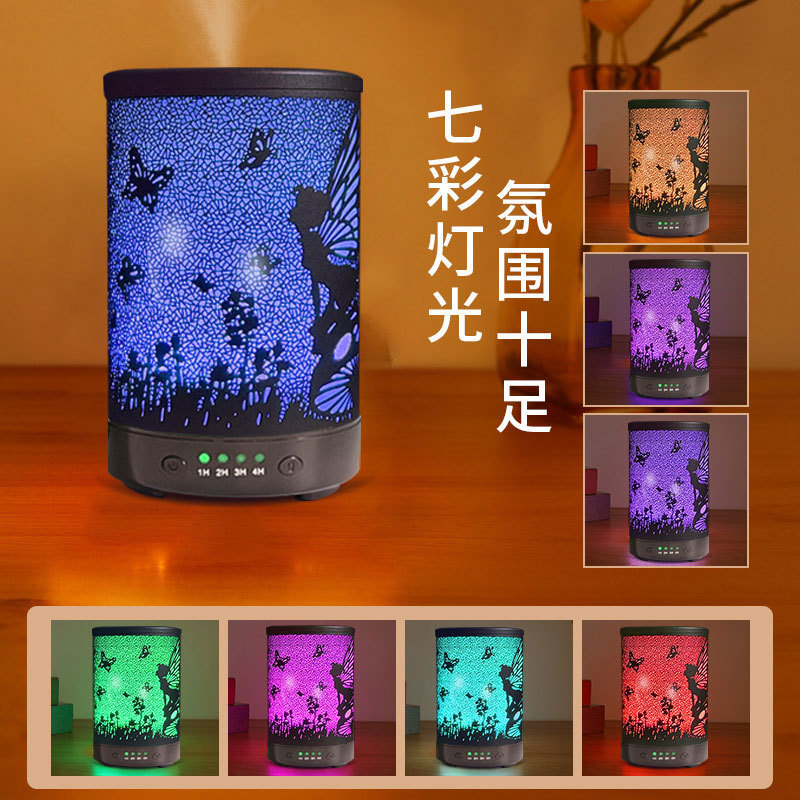 Cross-border new small desktop ultrasonic atomizer air aromatherapy home mute large capacity humidifier Cross-border new small desktop ultrasonic atomizer air aromatherapy home mute large capacity humidifier