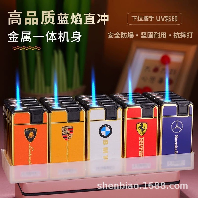 encendedor de rueda de abrasión de metal tipo polea engranaje de roca de encendido mayorista impresión publicidad de fuego abierto distribución mayorista