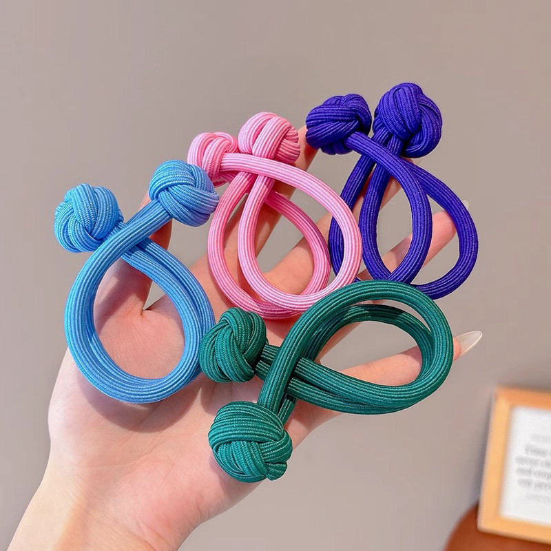 Cauda de caballo alta cuerda elástica durable correa de goma de alto valor de la cara anillo de cabello adulto simple cabello