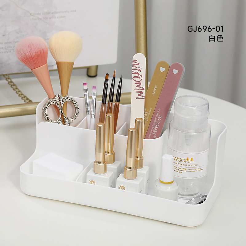 Caja de almacenamiento de herramientas de manicura explosiva de gran capacidad estante de pegamento de manil, caja de almacenamiento especial de manicura al por mayor