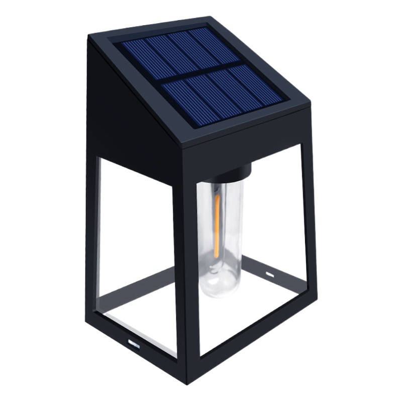 Nueva lámpara de pared solar decoración al aire libre jardín patio hogar impermeable tungsteno alambre lámpara de pared al aire libre decoración lámpara de pared