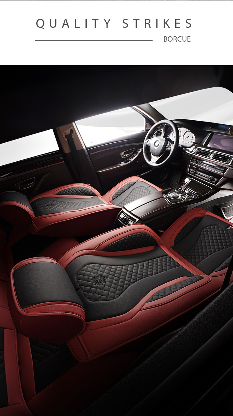 25-Year New Model Wear-Resistant Leather Full-Cover Breathable All-Season Universal Car Seat Cushion High-End Manufacturer Wholesale