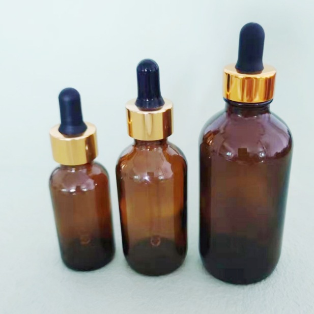 波斯顿精油瓶（整箱发货，散拍不发）量大优惠小容量棕色玻璃瓶