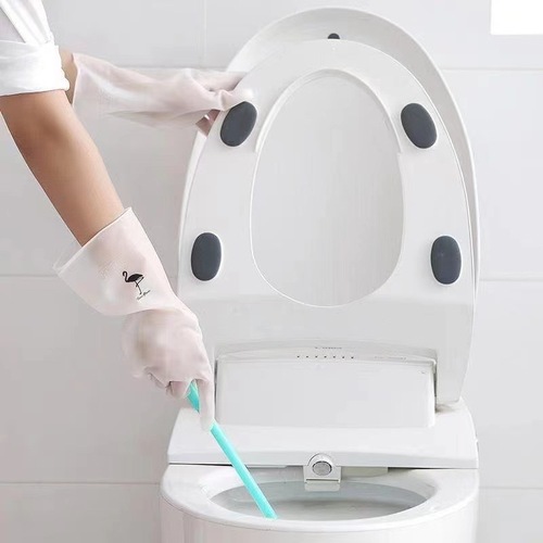 Nitrile Kitchen Rubber Dishwashing Gloves Wholesale Latex Household Cleaning Gloves Plastic Oxford Waterproof Durable Type