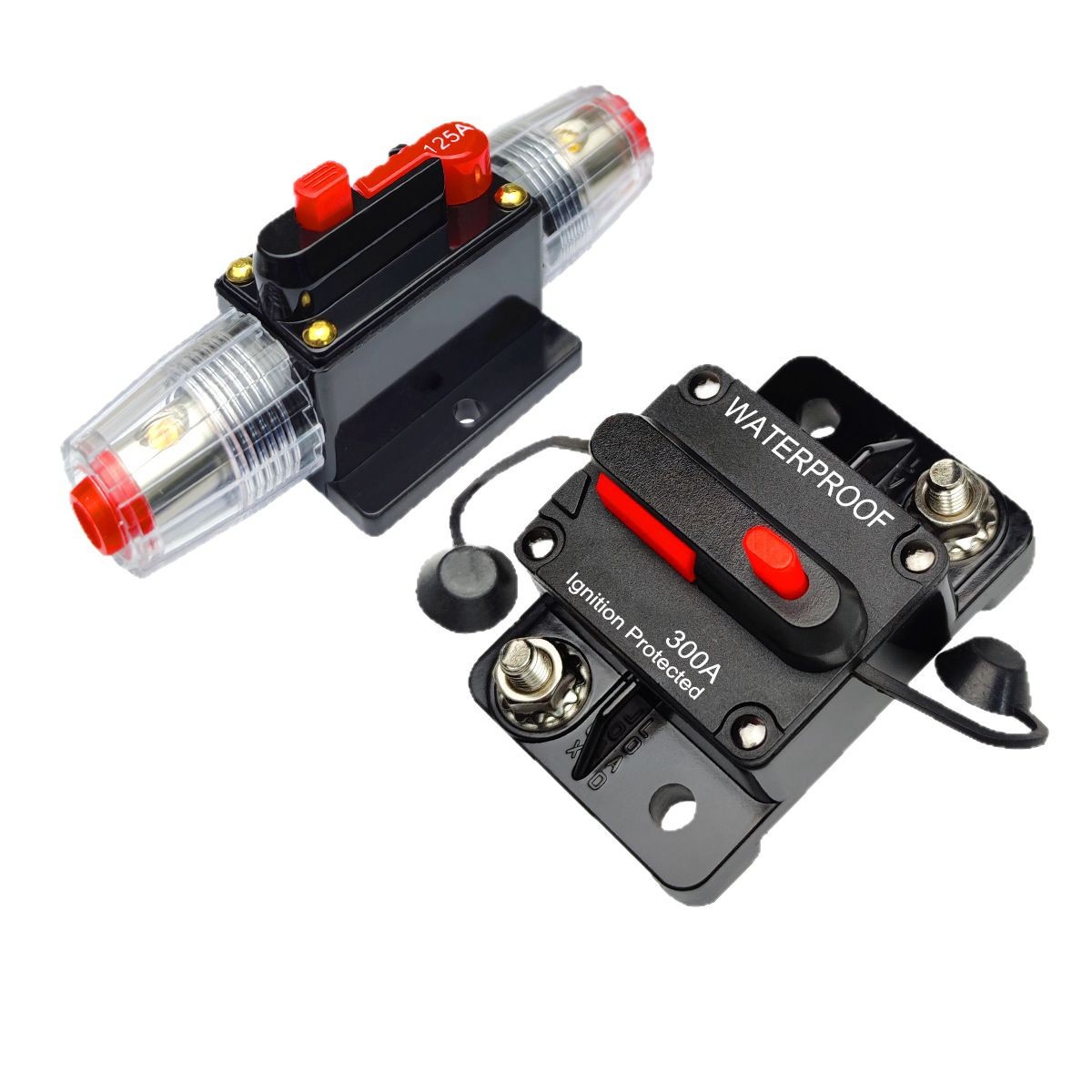 Transfronterizo 30A - 300A interruptor automático protector de circuito de seguridad protector