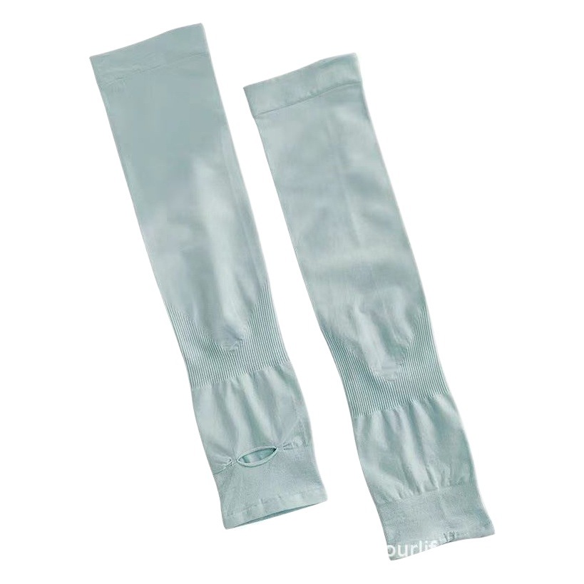 Cross-border Ice Silk sun protection oversleeve high elastic summer riding fishing men's arm protection UV protection ice feeling sweat-wicking ice sleeve