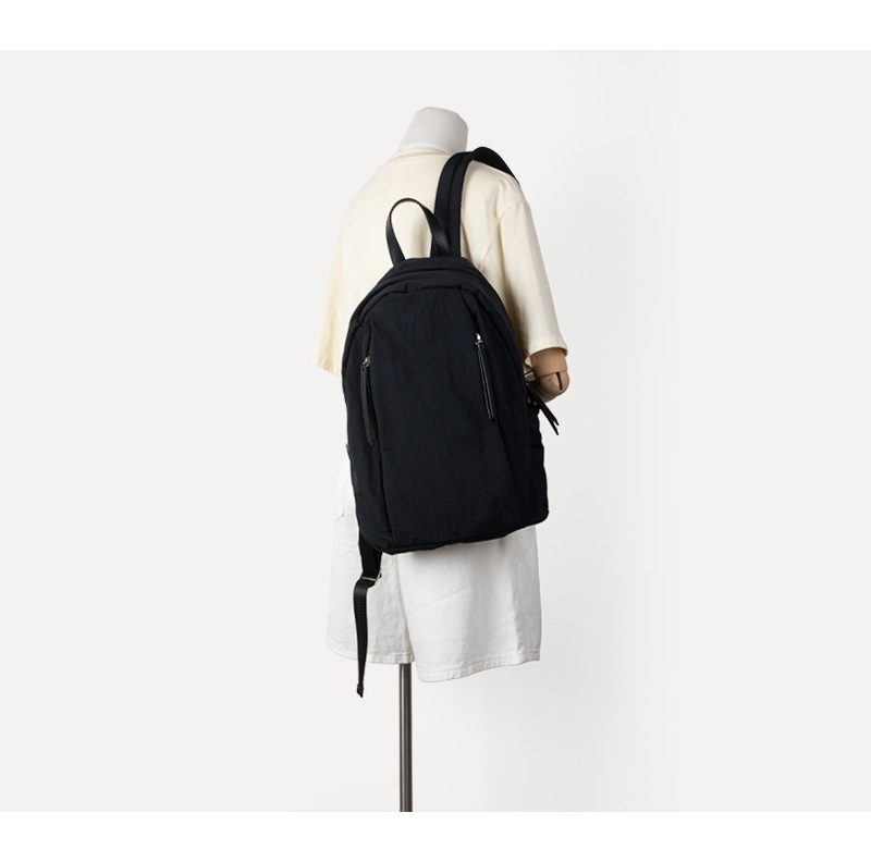Women's Backpack Nylon Large Capacity Korean Style Travel Rucksack_voghion.com