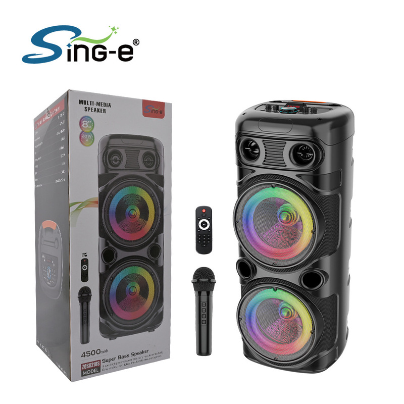 Sing-e dec s8210sメーカー卸売り屋外bluetoothスピーカー演出家庭用k歌マイク付き大音響|undefined