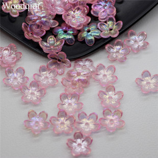 ����������С��  ͸���僲�ɫ����뻨DIY�ֹ����ϼs12mm