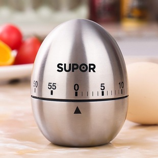 Mechanical Stainless Steel Kitchen Timer Reminder Children's Learning Time Manager