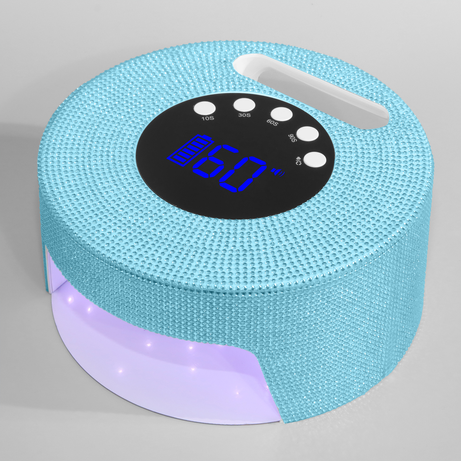 新品镶钻贴钻充电美甲灯光疗机大功率速干美甲店专用美甲机便携式