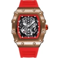 1701 gold shell red