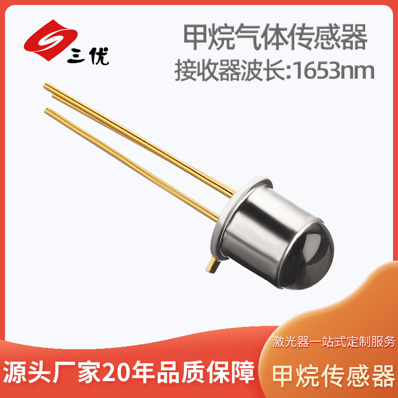 Methane gas sensor T4 1653nm PD methane sensor detector