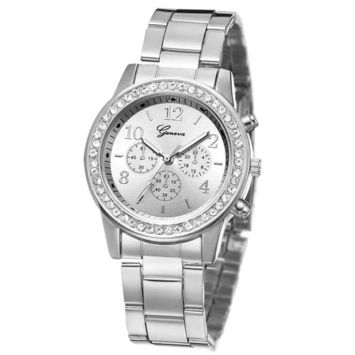 Foreign trade hot-selling luxury set, versatile, elegant, diamond-encrusted, large rhinestone women's five-piece gift box, quartz watch