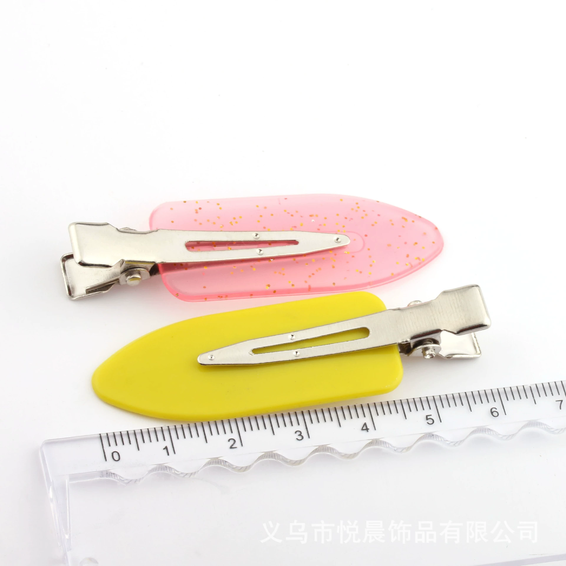 Заколка Hairgrip для волос для взрослых, корейский стиль, милый аксессуар для чёлки, разноцветная 6×3 см