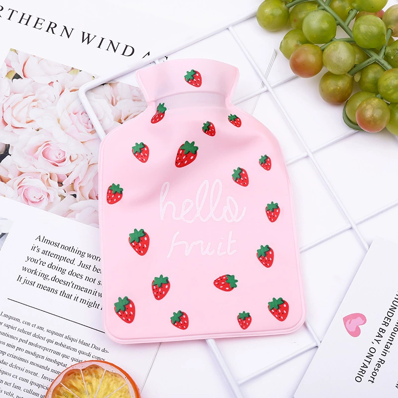 PVC Cartoon Hand Warmer Small Water Container, 11/16 cm, reusable hot/cold pack