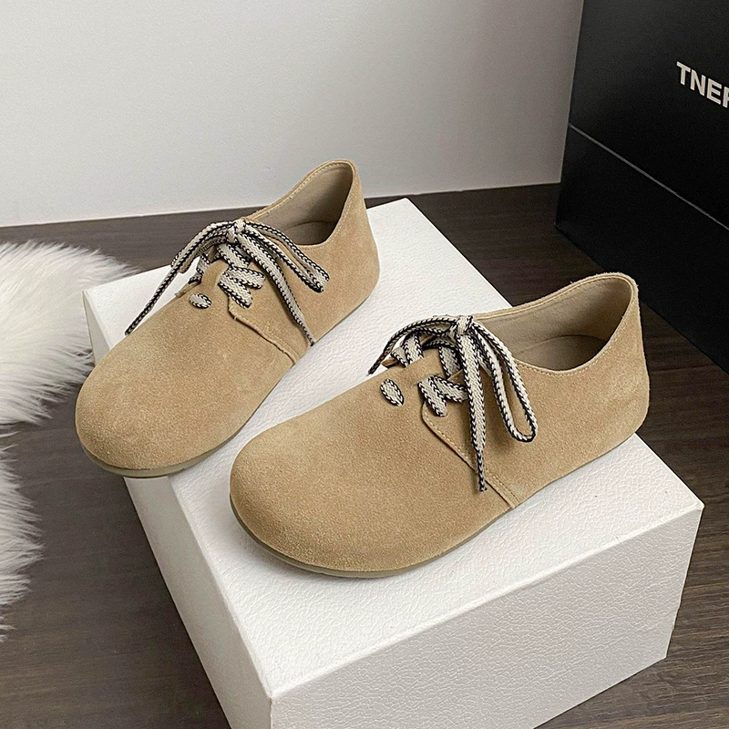 Женские туфли Birkenstock из натуральной кожи на флисовой подкладке, новинка 2025 года, теплые туфли Birkenstock на толстой подошве из утолщенного хлопка, большой размер 41-43