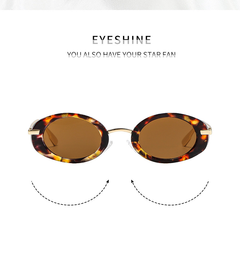 45g Weight Full Frame Glasses Structure Sunglasses Classification PC, UV400 Protection Lens Material Oval Frame Glasses Style Travel, Shopping Occasion Solid Color Pattern All Seasons Season Women's Gender Vacation, Streetwear Style Vacation Streetwear Solid Color PC UV400 Protection Oval Frame Full Frame Women's Sunglasses 5