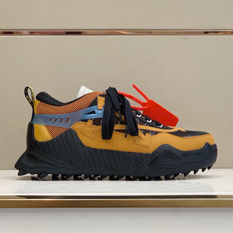 블랙 카키 옐로우 스티치