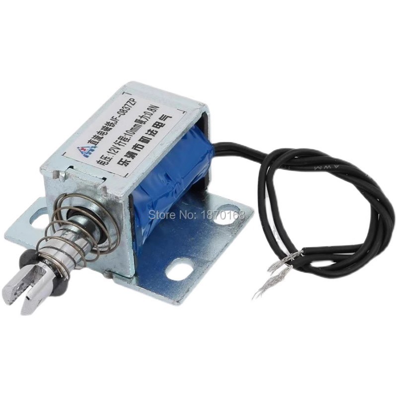 直流框架式推拉电磁铁FJ/JF-0837ZP DC12V DC24V 直流牵引电磁铁