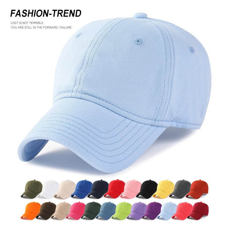 Large Head Circumference Hat for Men, Gray Oversized Baseball Cap for Women, Face-Slimming Versatile Solid Color Soft Top Baseball Cap for Spring and Autumn