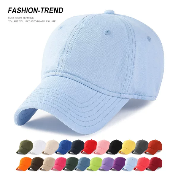 Large Head Circumference Hat for Men, Gray Oversized Baseball Cap for Women, Face-Slimming Versatile Solid Color Soft Top Baseball Cap for Spring and Autumn