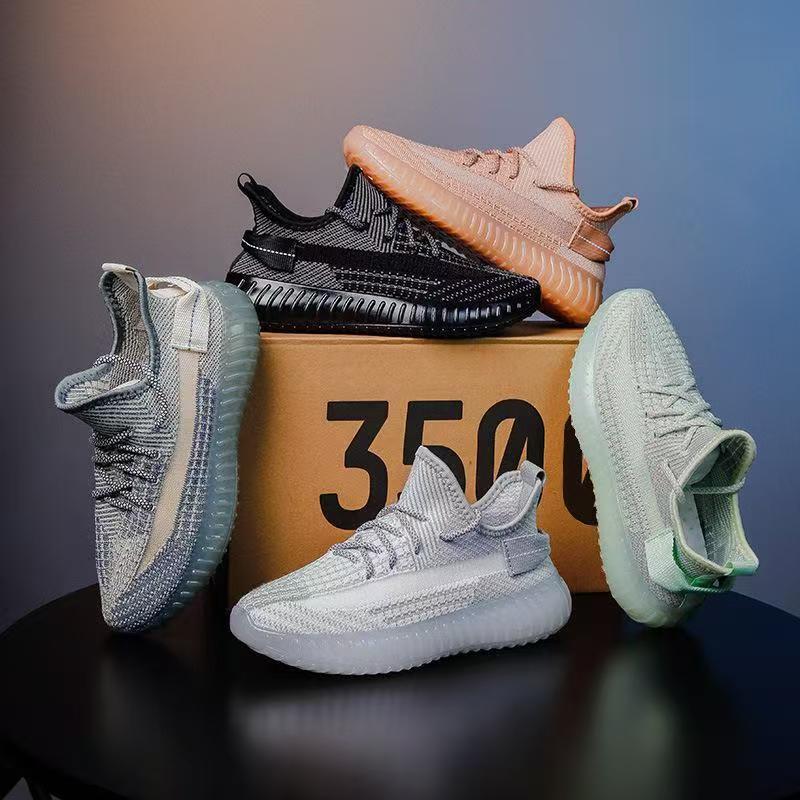 【Dropshipping in 10 Colors】Yeezy 350 Sneakers in Stock Wholesale Unisex Flyknit Sports Shoes for Summer