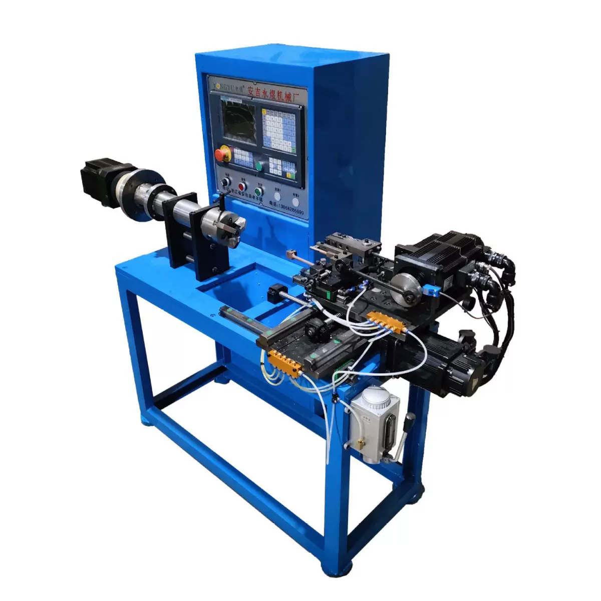 茶筅加工机床 茶筅三合一数控加工中心竹木机械抹茶制作 永煜机械