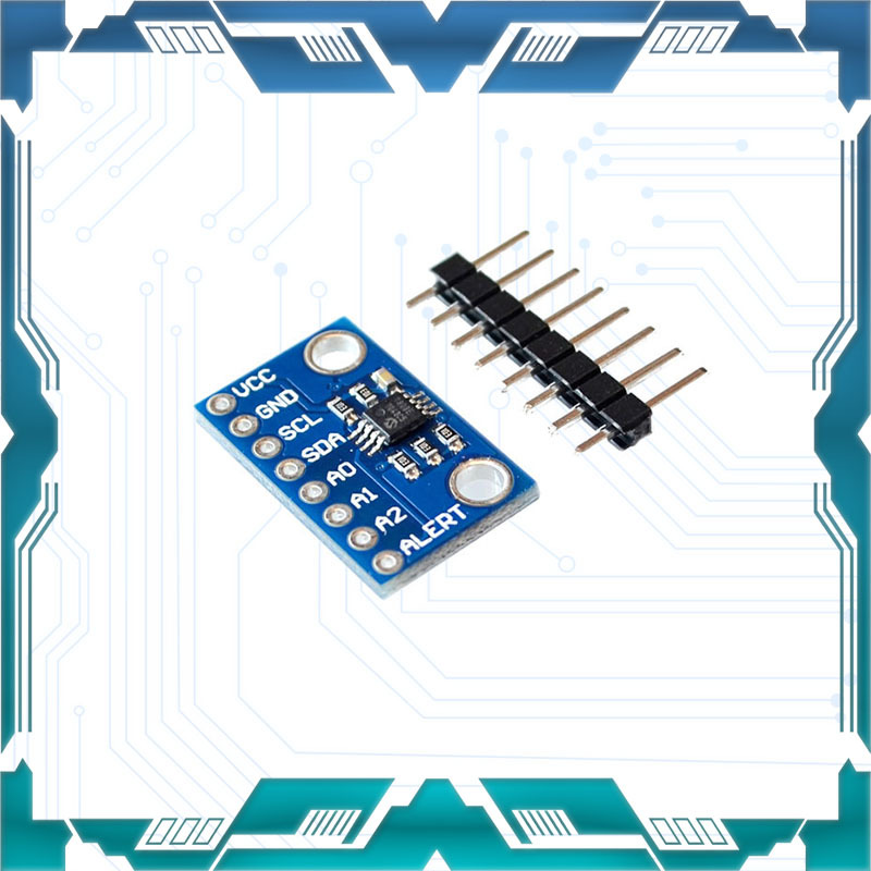 MCP9808 高精度I2C温度传感器 ±0.25°C /0.0625°C分辨率*