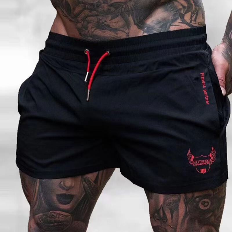 Muscle Boy Fitness Shorts Quick-Drying Breathable Sports Casual Three-Point Pants Men's Summer Running and Bodybuilding Thin Elastic Pants Muscle Boy Fitness Shorts Quick-Drying Breathable Sports Casual Three-Point Pants Men's Summer Running and Bodybuilding Thin Elastic Pants