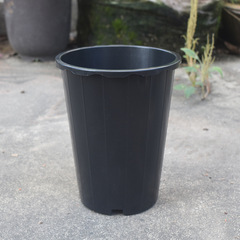 Plastic black orchid pots for large Cymbidium, Dendrobium, Phalaenopsis, Clivia, Chinese orchid, and gothami orchid
