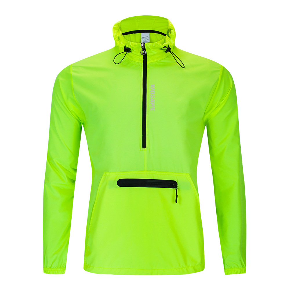 Wosawe bicicleta motocicleta windbreaker primavera y verano impermeable Chaqueta de manga larga ropa de ciclismo ropa de bicicleta