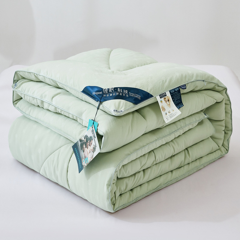 폴카 도트 자카드-프루츠 그린