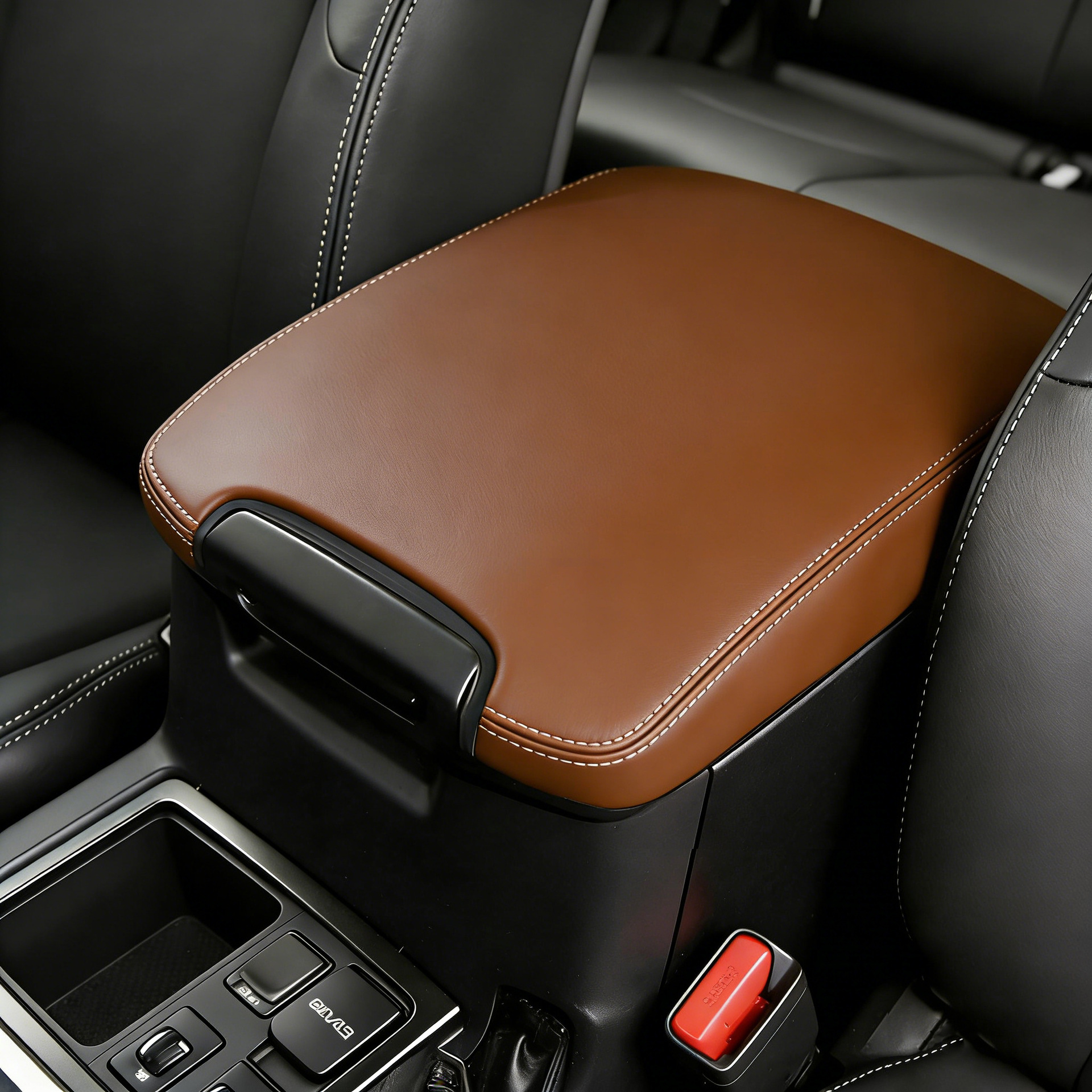 Armrest Box Leather Cover for Toyota Prado 2010-2021