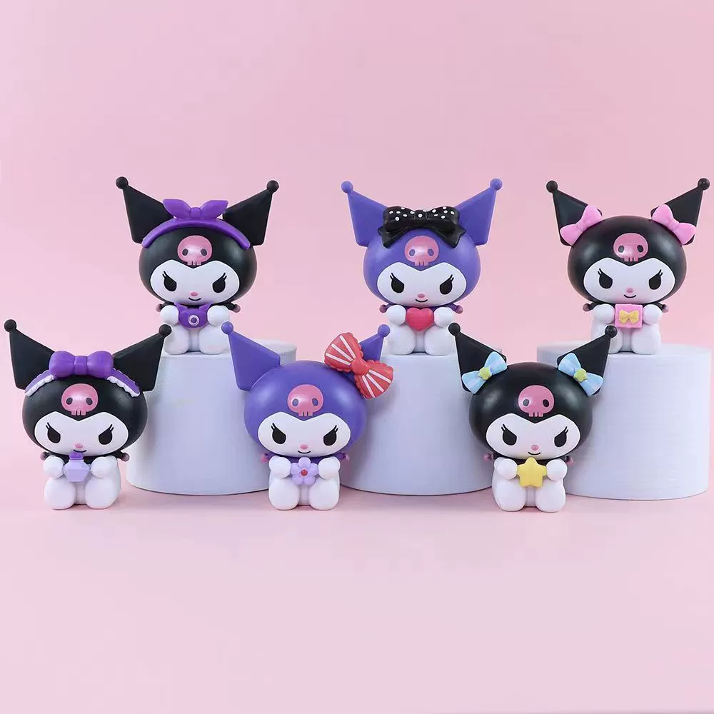 Санду Kuromi Lucky Series Слепой базовый слепой Cross Playing handmade girl день рождения подарки автомобильное свайп