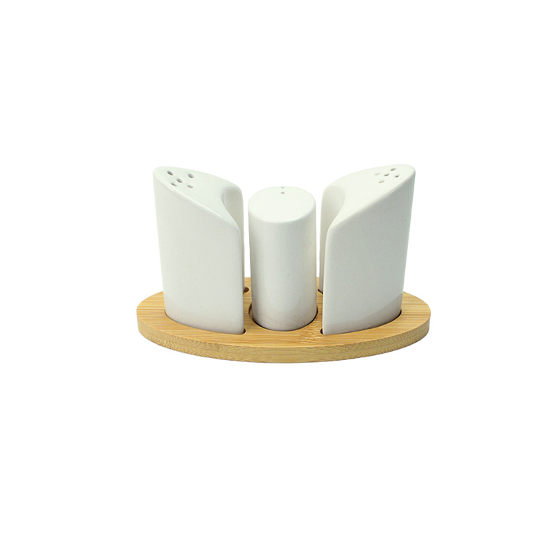 Consumidor de cerámica creativo condimento set restaurante hotel servilletas cocina peppermint aceite de sal azúcar frasco doméstico