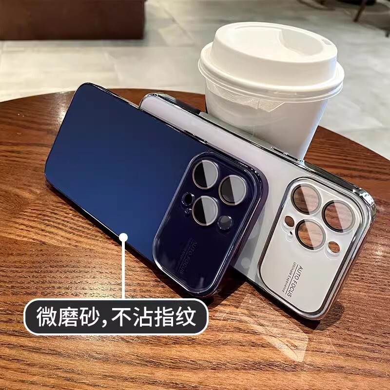 Iphone14promax携帯ケースの元の色メッキ大窓リンゴ15ガラスレンズ保護カバーを適用します。|undefined